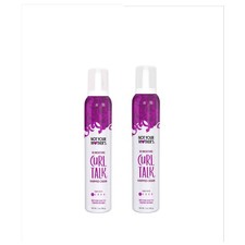 2 Not Your Mother's Curl Talk Hi-Moisture Whipped Curl Cream for Curly Hair 7.oz