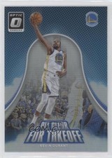2017 Panini Donruss Optic All Clear for Takeoff Holo Prizm Kevin Durant #9 w8t