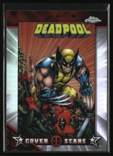 Deadpool 1 [Red] #CS-5 Marvel 2025 Topps Chrome Deadpool Cover Stars card