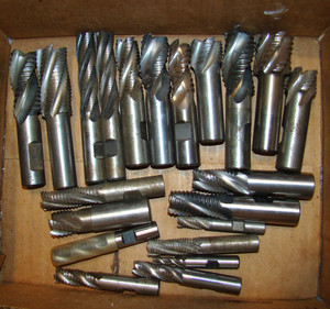 21 pc. OSG Niagara Roughing End Mills LOT: 3,4,5,6 Flute,  most 3/4"- 1  1/8"