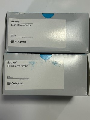 Coloplast 120215 Brava Skin Barrier 50 Wipes Exp 2028/29 NEW