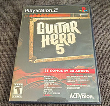 Guitar Hero 5 PS2 (2009) Activision T Teen NTSC-U/C Multiplayer