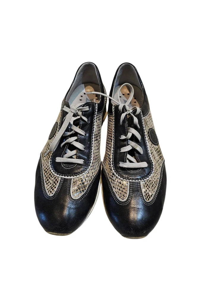Zapatillas Mephisto Talla 10 Mujer Tostadas Estampado Serpiente Escorrentía Air Jet Comfort Yael Guc Foto 3 de 4