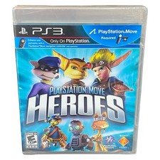 PlayStation Move Heroes Sony PS3 Ratchet Clank Jak Sly Cooper Factory Sealed