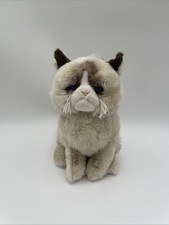 Gund Grumpy Cat Plush Stuffed Animal White Brown Plush, Stuffy, Stuffed Animal
