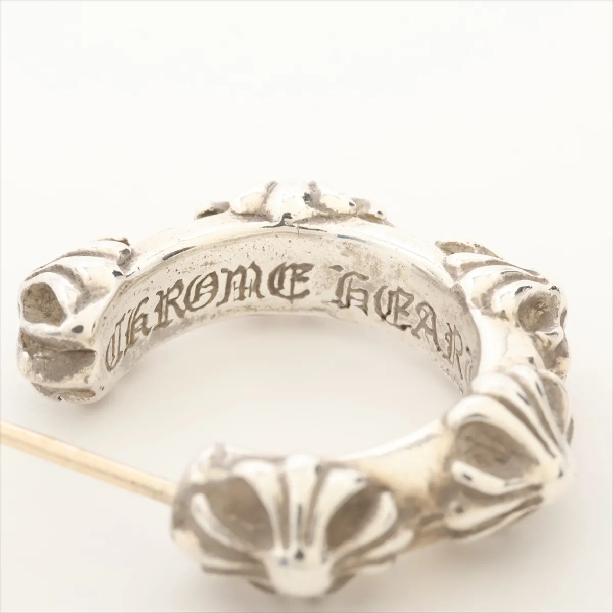 Chrome Hearts Cross band Piercing jewelry (for one ear) 925×14K 5.4g thumbnail 5
