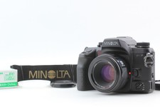 MINT Minolta a7 7 Maxxum Dynax Alpha Film Camera 50mm f1.7 Lens From JAPAN
