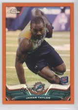 2013 Topps Chrome Retail Orange Refractor Jamar Taylor #172 0b0