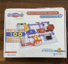 ELENCO Snap Circuits Junior 100 Experiments Electronics Discovery Kit