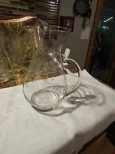Princess House Heritage 10-inch Crystal Pitcher