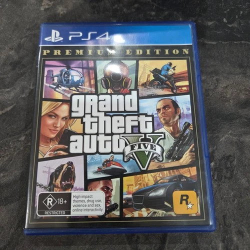 Grand Theft Auto V 5 Premium Edition - PS4 Sony PlayStation 4