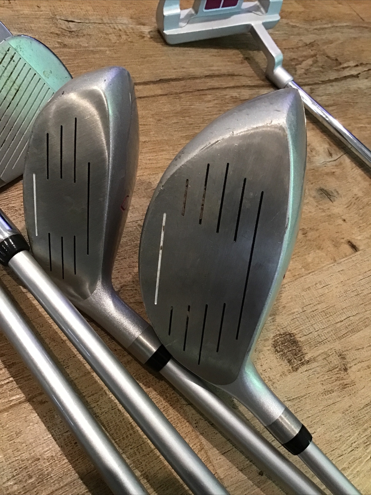 TopFlite Junior Golf Club Set RH Pink w/ Stand Bag 610 Years