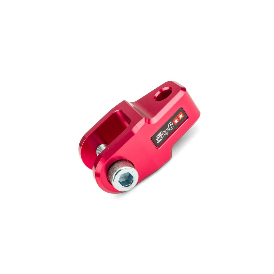 Terminali Per Albero Ammortizzatore In Alluminio CNC, Rossi 6mm (RV9514502o)