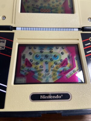 Nintendo Game & And Watch PINBALL 1983 Multi Screen Console