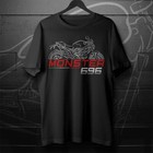 Ducati Monster 696 2008-2014 - Motorcycle T-Shirt for Riders