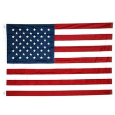 8x12 Embroidered Sewn USA American 600D Nylon Flag 8'x12' grommets