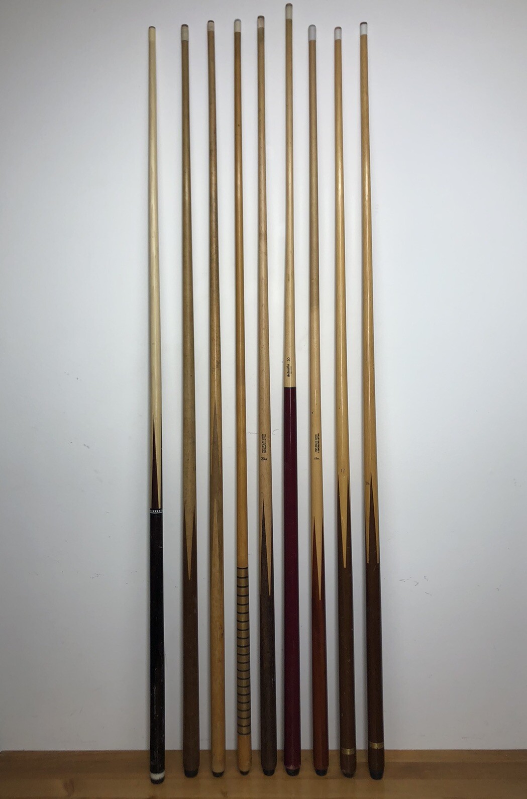 Vintage One Piece Pool Cues OnePiece (Each Sold Separately) Kartagodates