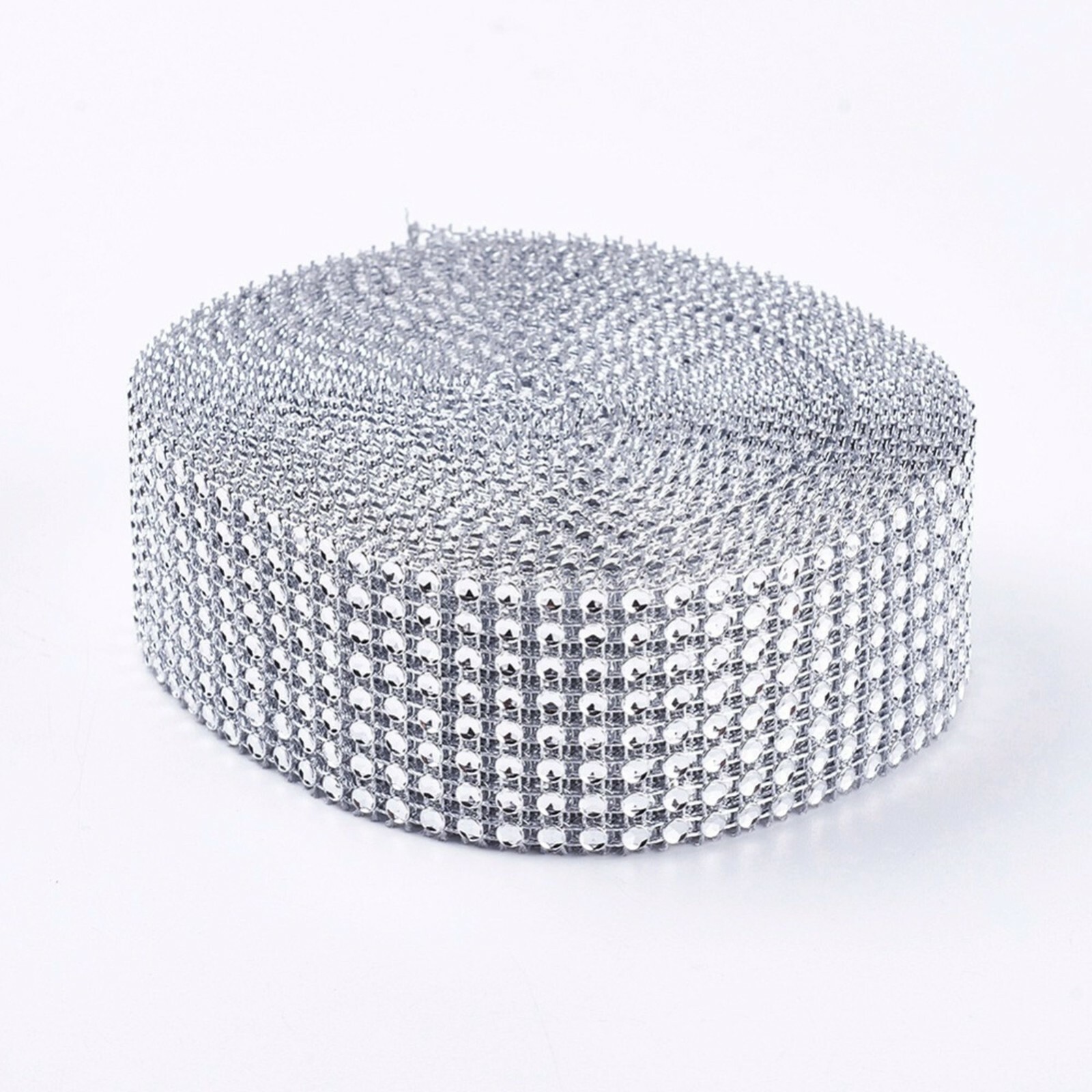 Strassband 3-reihig Zum Aufnähen - 3 Yards Kristall Strass Kette