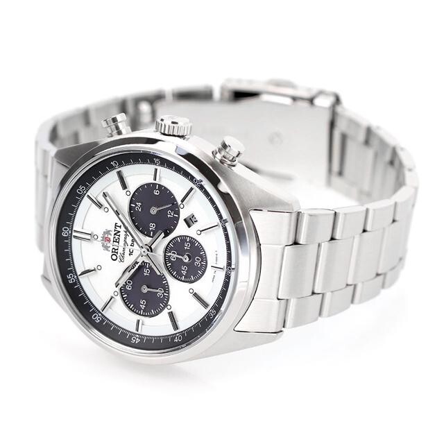 ORIENT NEO 70's SOLAR PANDA WV0041TX Men's Chrono Watch From