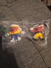 Vintage Koolaid Man Pvc Figures 90s Kraft Foods Sports Lot of 2 In package