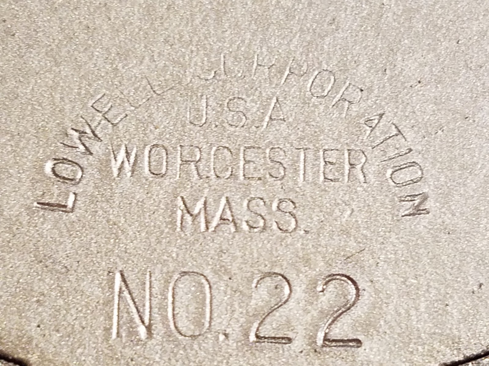 NEW IN BOX Lowell Corp. No. 22 3/8" Drive Ratchet Wrench USA Worcester