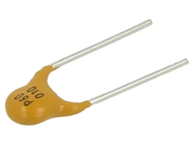 5X PTR060V0010-BK Sicherung: PTC Polymer 100mA Imax: 40A THT PTR060V Beutel BUSS