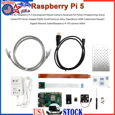 Raspberry Pi Raspberry Pi 5 8G Development Board Kit Camera Advanced Python Kit