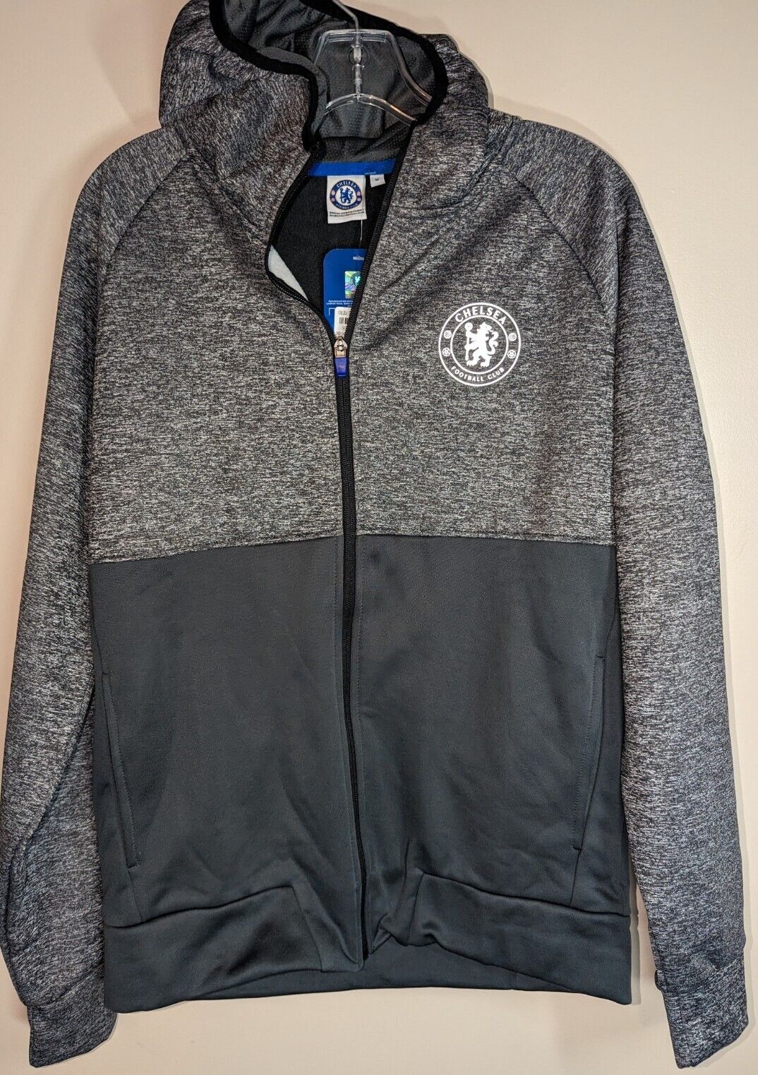 Correlaat calcium pot Chelsea football club track Jacket Men's Medium grey Brand New | eBay