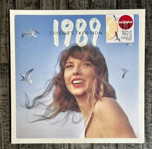 Taylor Swift "1989 (Taylor's Version)" 2-LP Exclusive Tangerine Vinyl New Sealed - Afbeelding 1 van 4