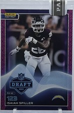 💥ISAIAH SPILLER ROOKIE 2022💥PANINI INSTANT DRAFT NIGHT ROOKIE💥RC LE #7/25🔥🔥