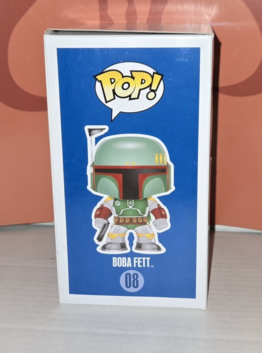 Star Wars #0008 Funko POP! Boba Fett *Super Rare/Blue Box/1st