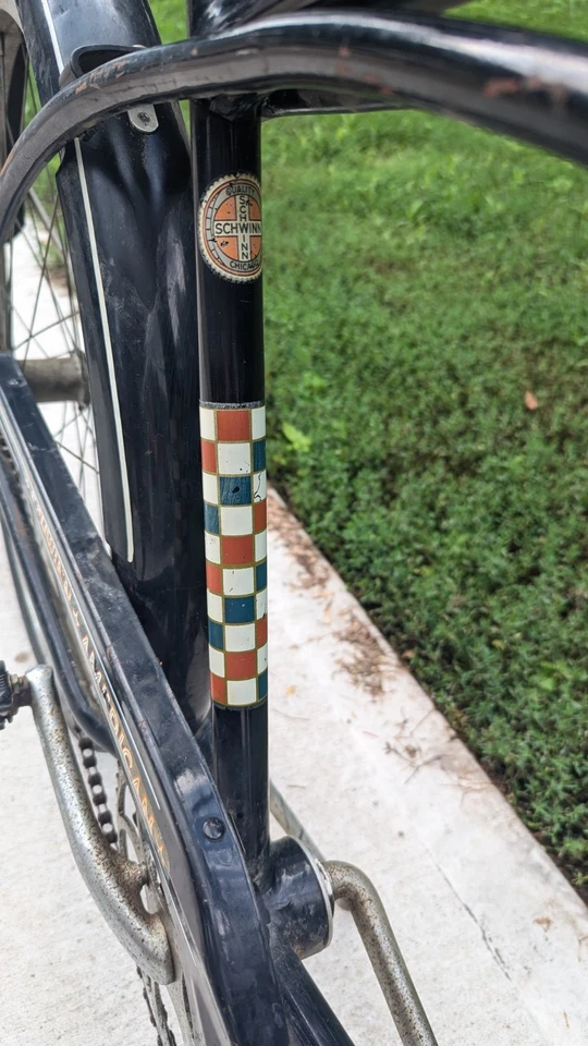 Corvette Hornet 1957 vintage Schwinn 24" pintura original americana sin restaurar Foto 4 de 4