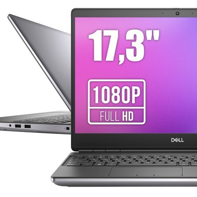 Laptop Dell Precision 7750 I7-10750H 16/512GB NVMe RTX 3000 Full HD Win11Pro
