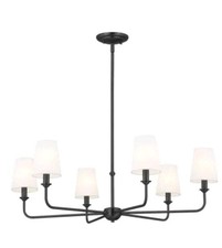Kichler Lighting 52516BK Pallas Chandelier Black OB