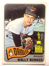 1965 Topps Wally Bunker #290 (EX)