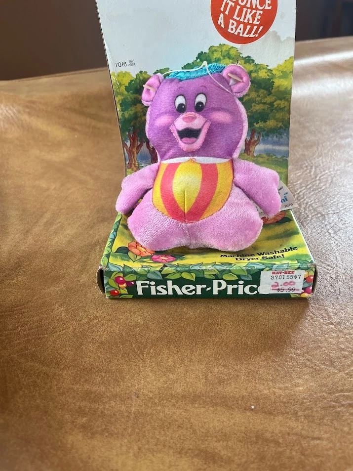 De colección Fisher Price Disney Gummi Bears Bouncers 1985 Nuevo de Lote Antiguo Raro Disney Cubi Nuevo Foto 2 de 4