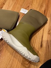 Under Armour Storm Proof Mens Grey Lime Green Slip On Boots 3026906-101 Size 10 UA Shoreman Men main image 3