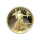 American Eagle Proof 1/10oz 24k Fine Gold Liberty 1990s Special  5 Dollars MCMXC