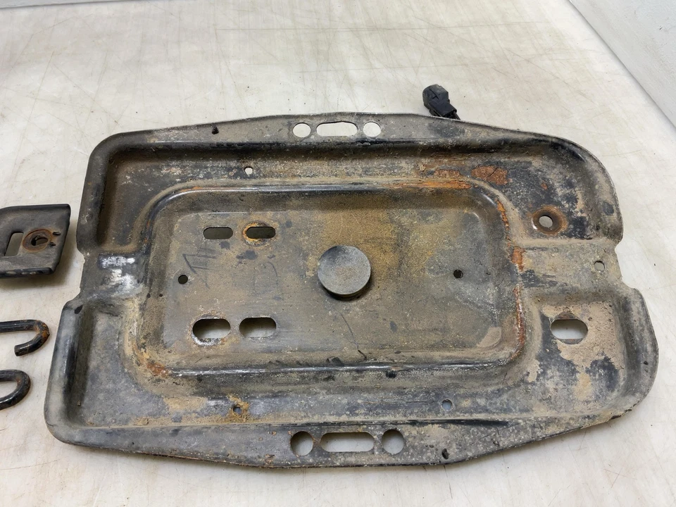 Jeep TJ Wrangler OEM Battery Mounting Tray with Hold Down 1997-2004 52113 - Image 3 of 4