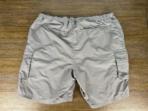REI Cargo Pocket Shorts Womens Size 24W Grey Nylon Utility Hiking - Picture 2 of 10