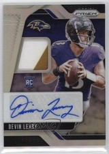 2024 Panini Prizm Rookie Silver 51/99 Devin Leary #RPA-DLY Patch Auto 0w27