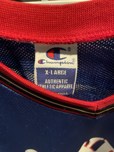 Vintage Champion Allen Iverson Sixers Jersey Size 48 (XL) - Picture 4 of 6