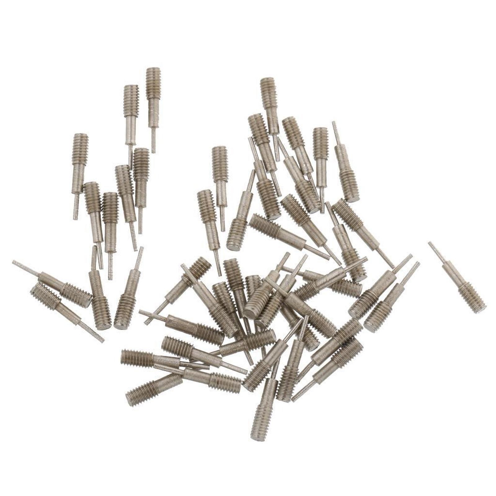 50Pcs Steel Watch Spare Pins For Watch Band Strap Link Remover Adjuster Repair