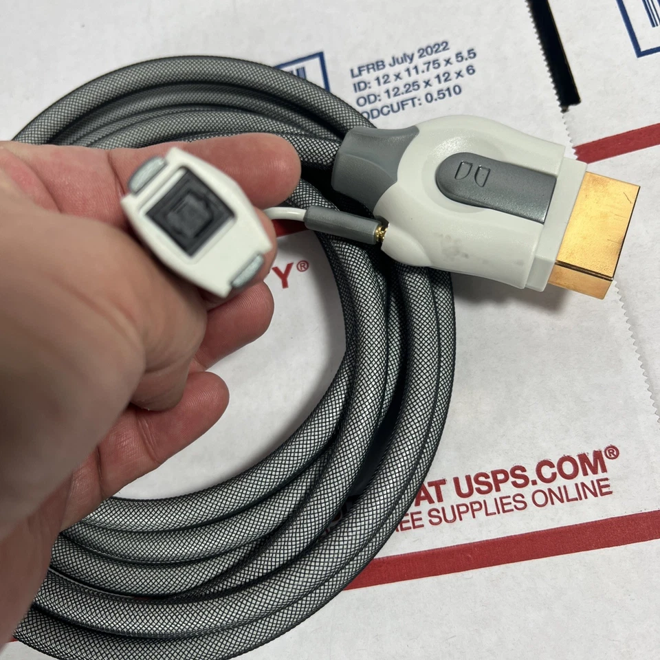 Monster 10 Ft AV Audio/composite Video +Optical For Xbox 360 -SAME DAY -WARRANTY - Image 4 of 4