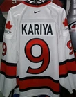 VINTAGE #9 Paul KARIYA Team CANADA Off. Lic. NIKE Jersey, Size Men's L