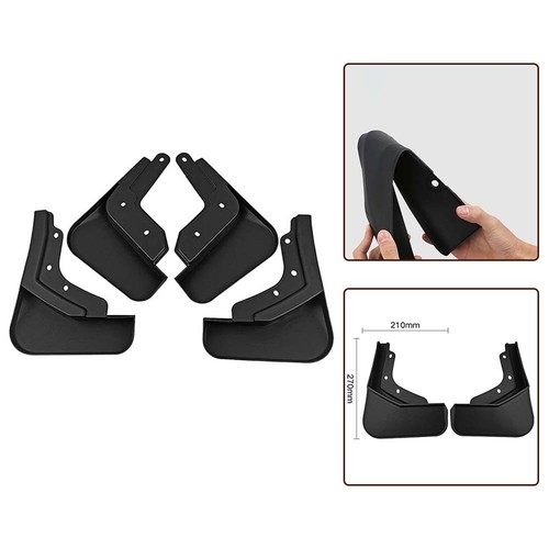Splash Guards for Car Tires Set of 4 Mud Flaps for Model 2 (2021 2023) - Picture 22 of 24