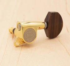 Tone Ninja Rosewood Large Tuner Buttons (6) fits Gotoh, PRS Phase III