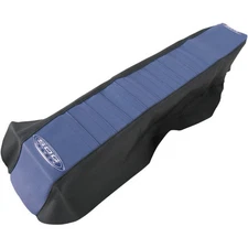 SDG Pleated Gripper Seat Cover Blue/Black for Yamaha YZ125/YZ250 2002-2015