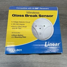Linear ITIGLB01 Glass Break Sensor Transmitter 320MHz GE Compatible