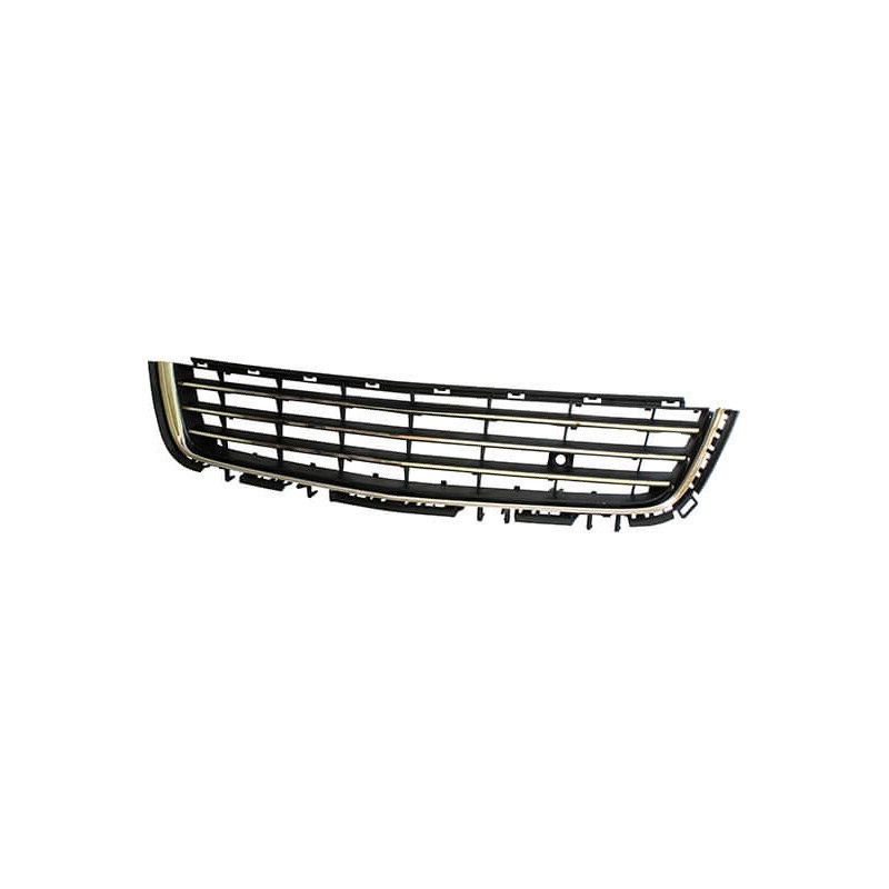 Grille de pare-choc Opel Astra H 2007 au design chromé premium et plastique injecté